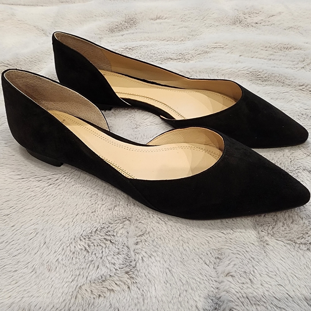 Marc Fisher Black Flats
